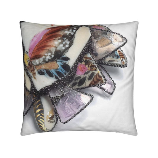 'Social Butterfly' - Square Cushion