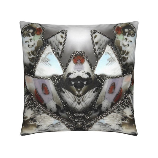 'My Temple' - Kaleidoscope Square Cushion