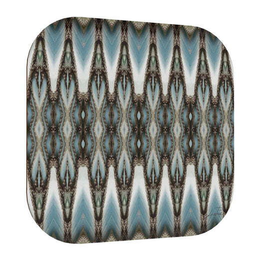 'Embrace' -  Large Rhombus Coasters (Pack of 4 min).