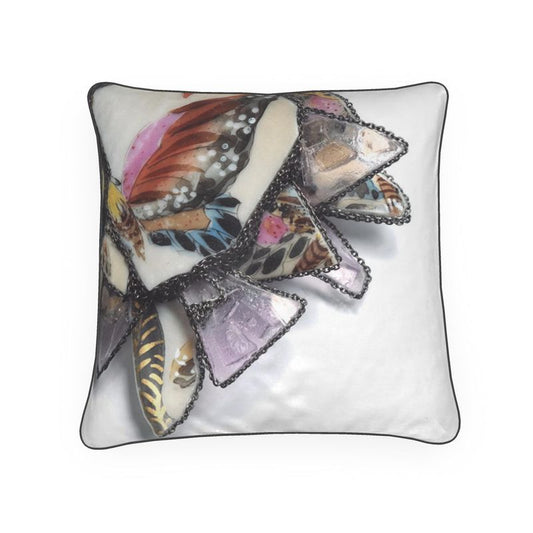 'Social Butterfly' - Square Cushion