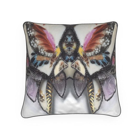 'Social Butterfly' -  Kaleidoscope Square Cushion