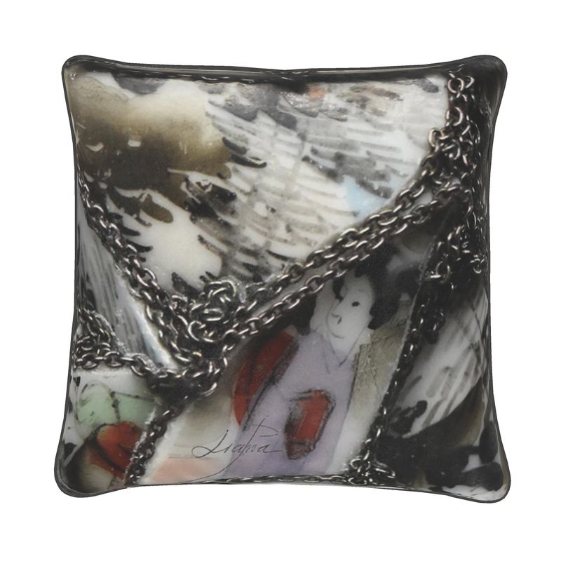 'My Temple' - Square Cushion