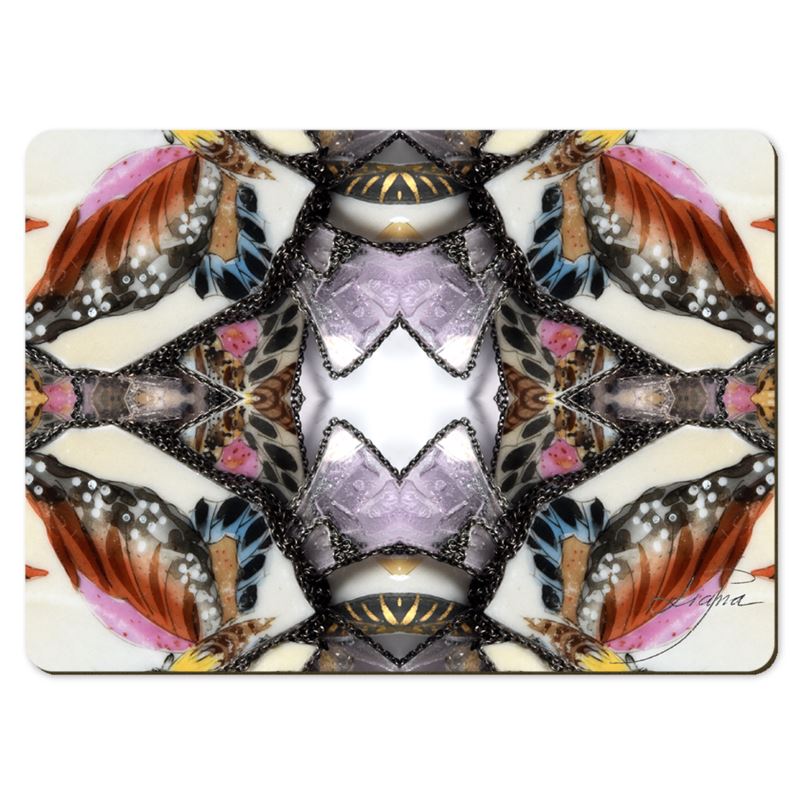'Social Butterfly' - Kaleidoscope Placemats (Pack of 4 min.)