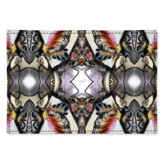 'Social Butterfly' - Kaleidoscope Fabric Placemat