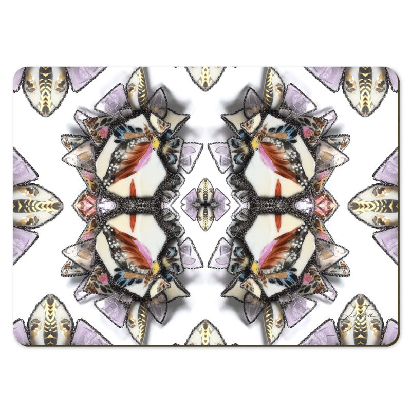 'Social Butterfly' - Kaleidoscope Placemats (Pack of 4 min.)