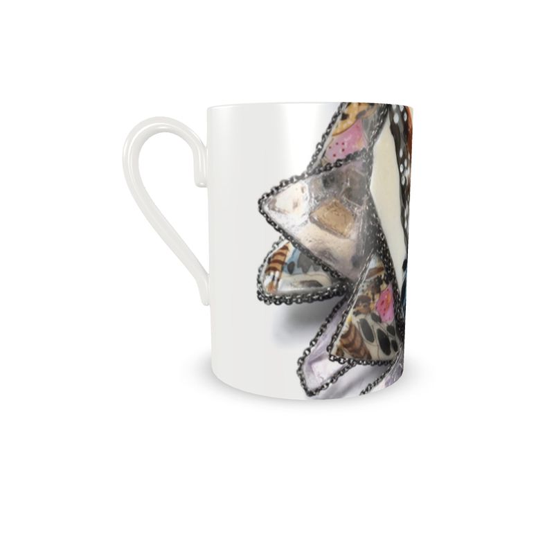 'Social Butterfly' - Cup and Saucer