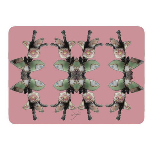 'Blossoms' - Trellis Placemats in Candy Pink (Pack of 4 min.)