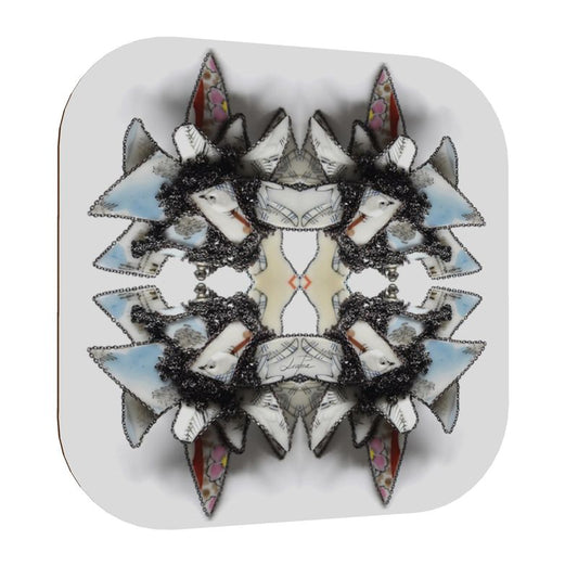 'Santorini' - Kaleidoscope Coasters (Pack of 4 min.)